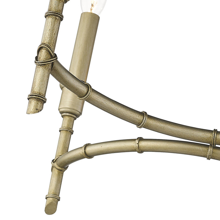 Andaman 6 - Light Candle Style Chandelier Sand & Stable™