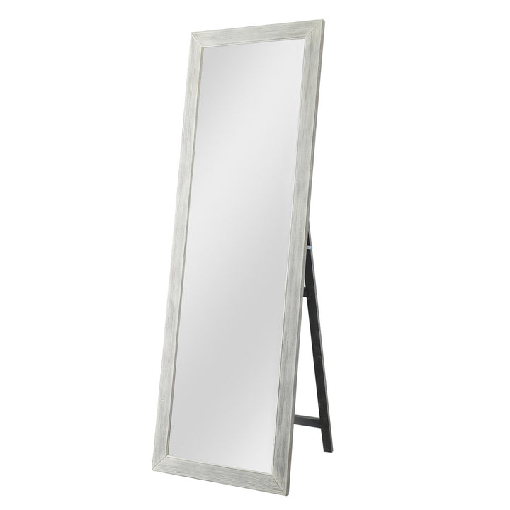 Eldorado Modern & Contemporary Full Length Mirror Three Posts™ Finish: White