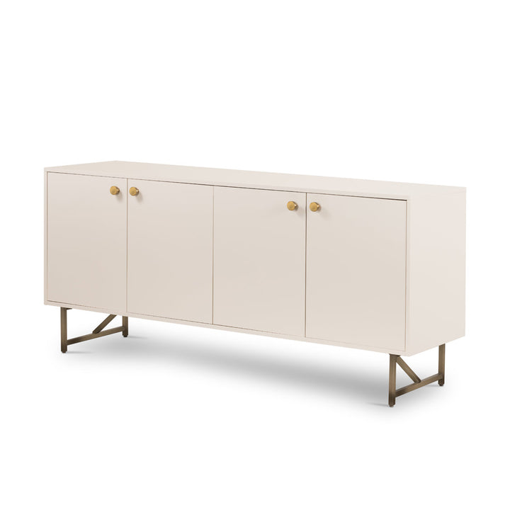 Van Sideboard in Matte Alabaster Four Hands