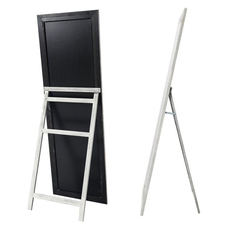 Eldorado Modern & Contemporary Full Length Mirror Three Posts™ Finish: White