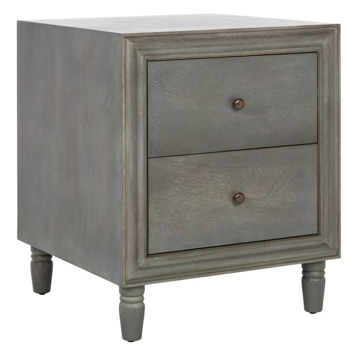 Sadie 2 Drawer Nightstand Breakwater Bay Color: Ash Gray