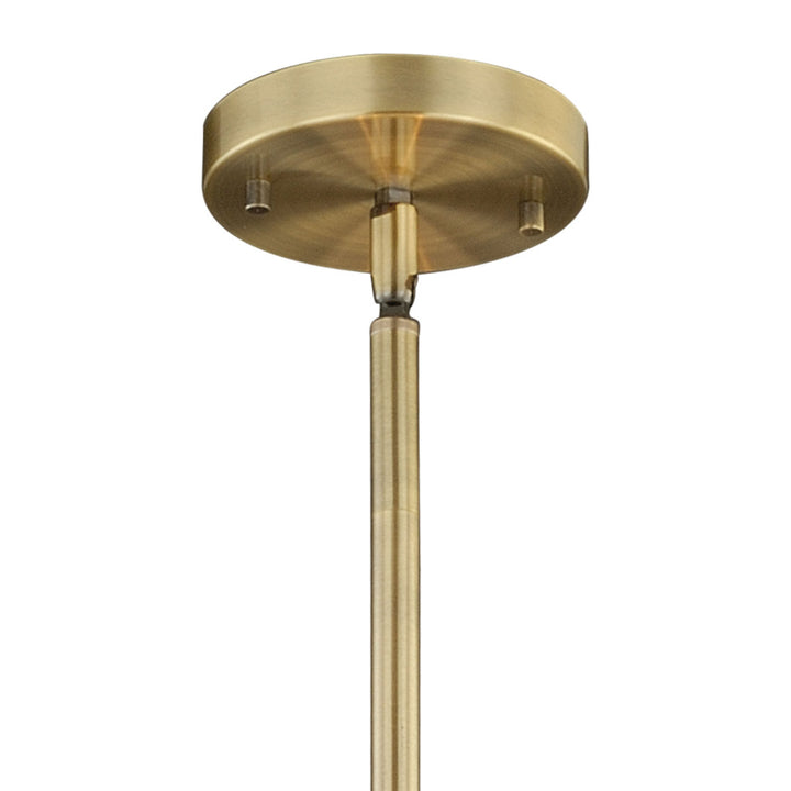 Amia 4 - Light Drum Chandelier Three Posts™ Finish: Matte Brass