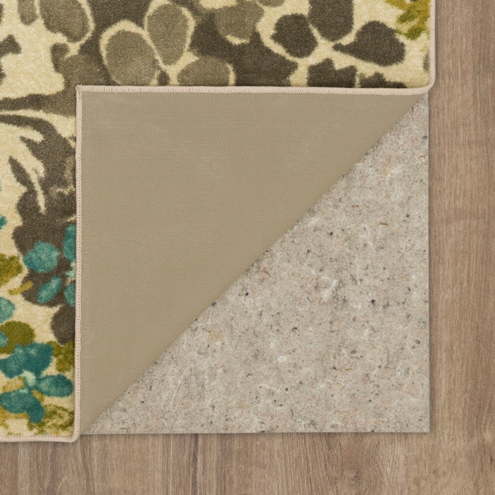 SantaCruz Blue/Green Traditional Floral Area Rug Andover Mills™ Rug Size: Rectangle 4' x 6'