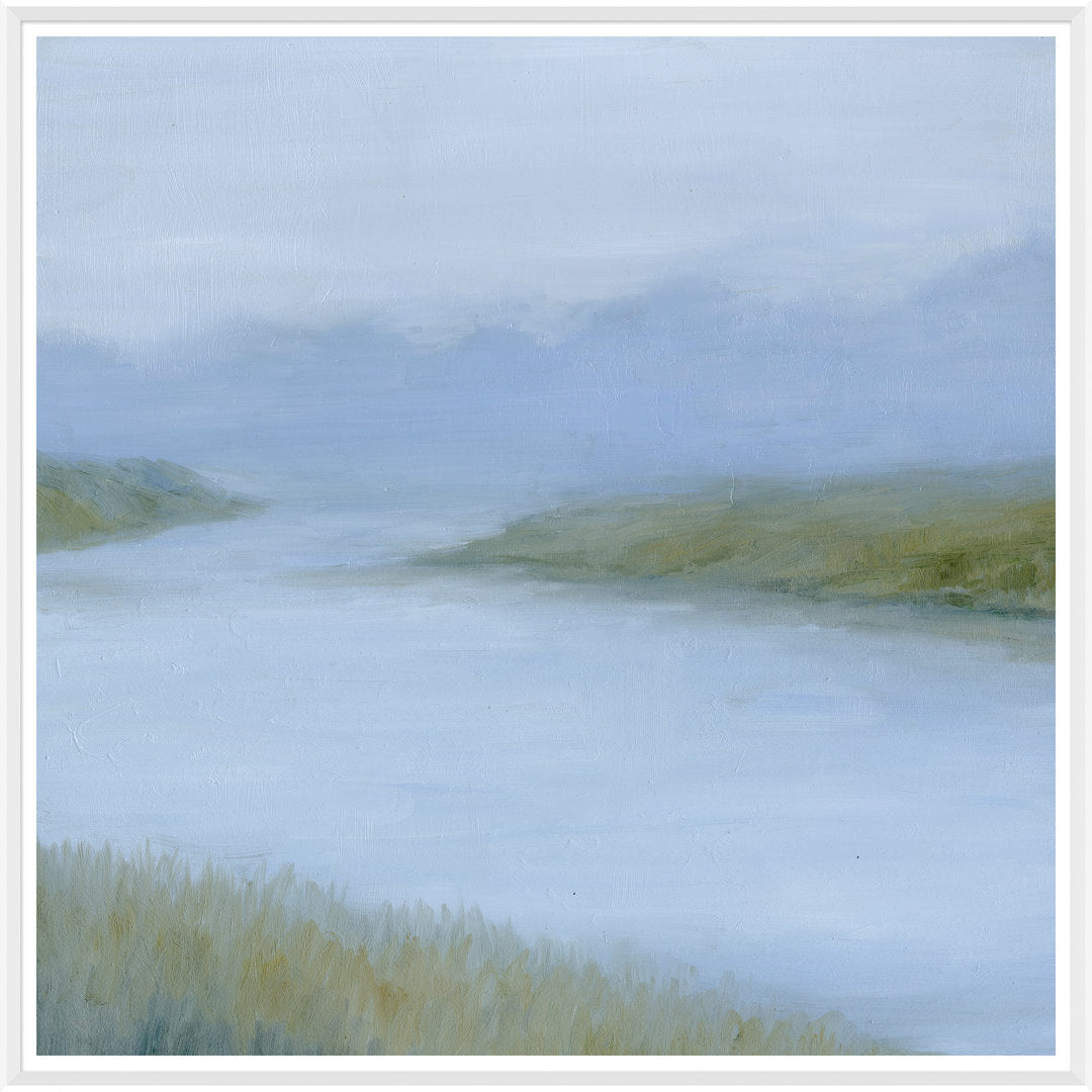 Blue Landscape' - Picture Frame Painting Print on Paper Soicher Marin