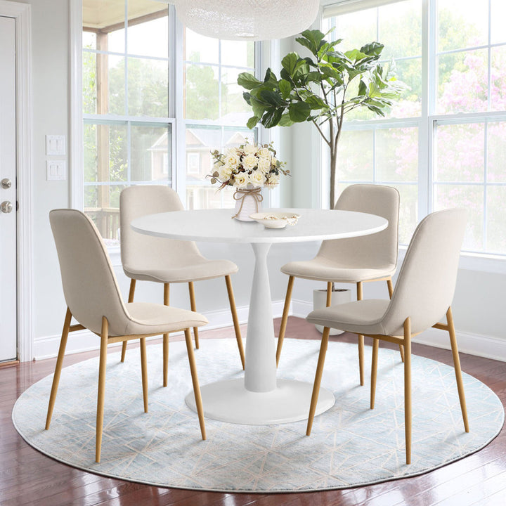 Seibold 35" Pedestal Dining Table Mercury Row®