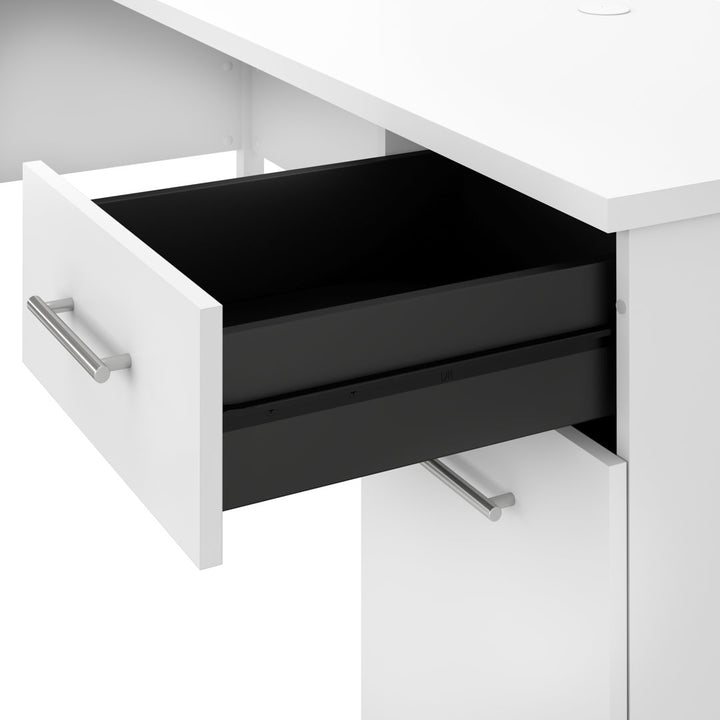 Magomed Executive Desk Gracie Oaks Color: White