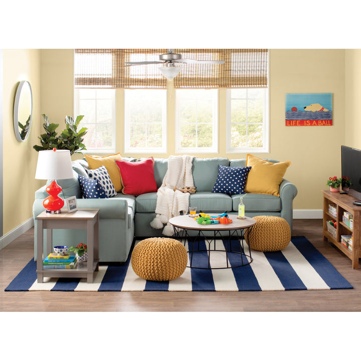 Fairchild Hand Tufted Wool Rug Sunside Sails Rug Size: Rectangle 9' x 12'