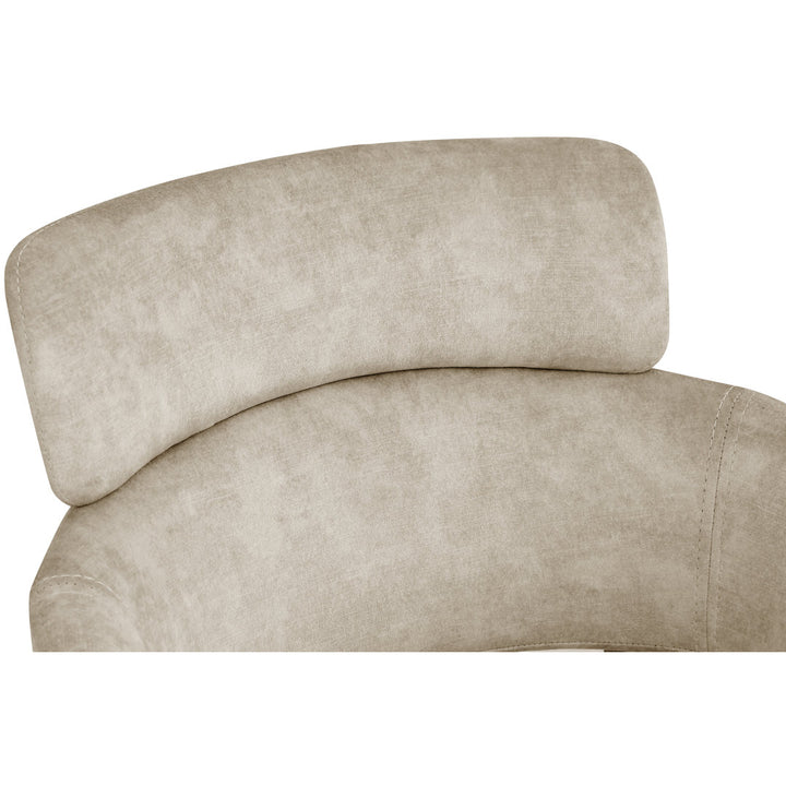 Kirshanpal Velvet Dining Chair (Set of 2) Everly Quinn Upholstery Color: Stone