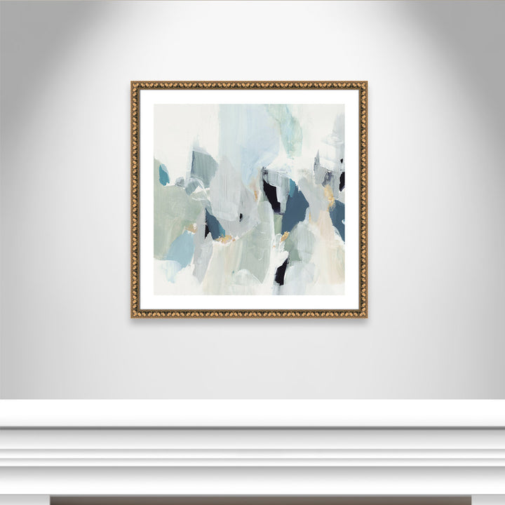 Little Talks III' by Isabelle Z - Painting Print Casa Fine Arts Size: 33.25" H x 33.25" W x 1.13" D Format: Gold Bead Framed Paper