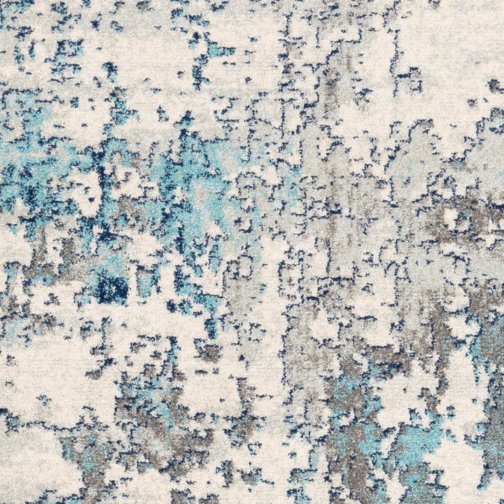 Burnstad Machine Woven Abstract Area Rug 17 Stories Rug Size: Round 7'10"