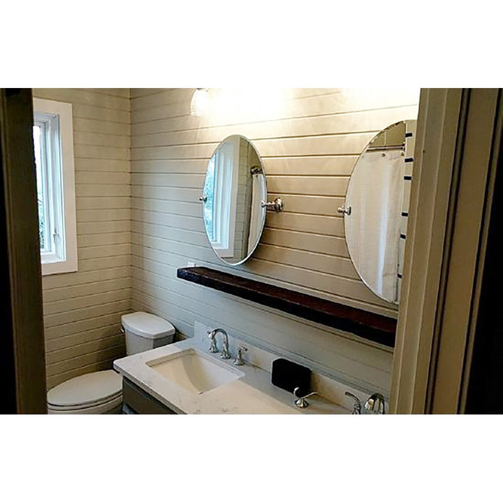 Eneas Pine Solid Wood Floating Shelf Millwood Pines Size: 2" H x 36" W x 6" D Finish: Mocha