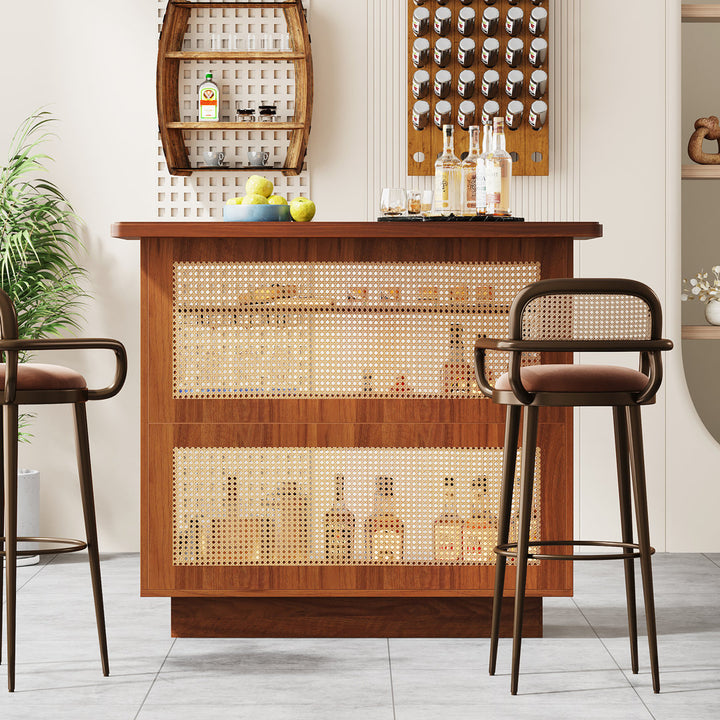 Minkley 47.2 Bar Cabinet Bay Isle Home™
