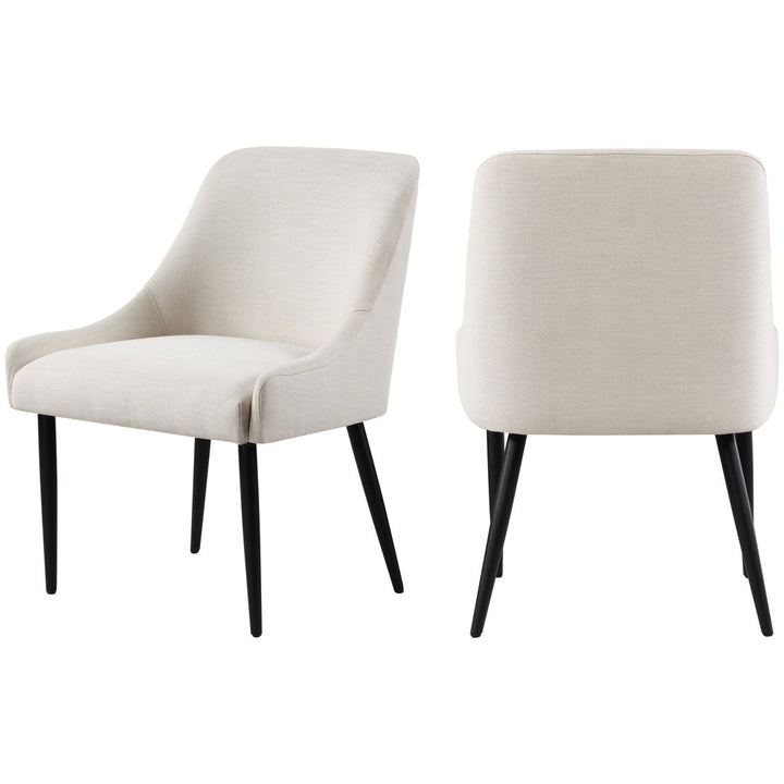 Liandra Side Chair (Set of 2) George Oliver Color: Beige