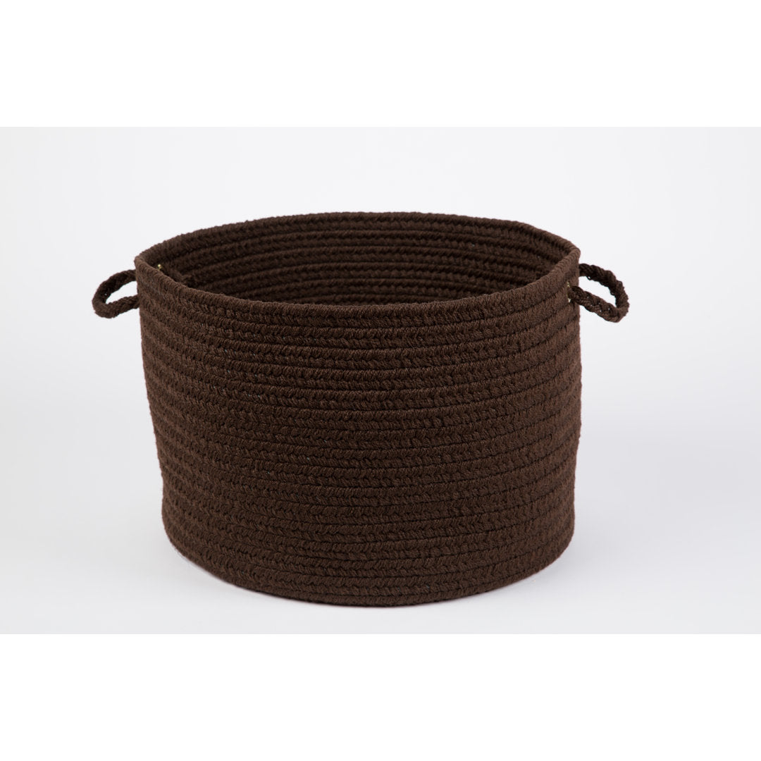 Smyth Fabric Basket August Grove® Color: Brown