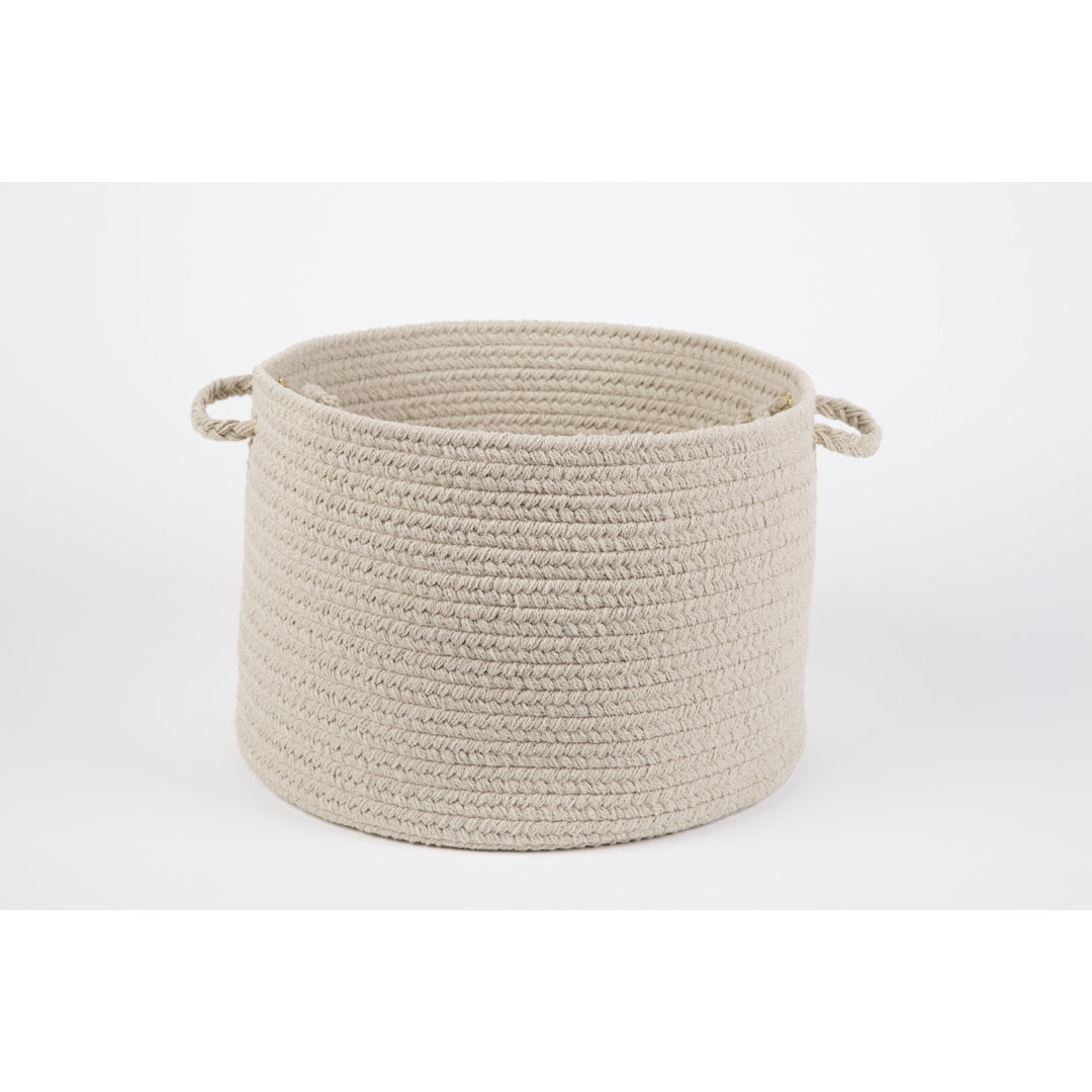 Smyth Fabric Basket August Grove® Color: Pumice