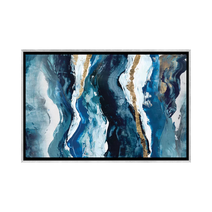 Effectus II by Isabelle Z - Wrapped Canvas Print The Twillery Co.® Size: 26" H x 40" W x 1.5" D Format: Silver Framed