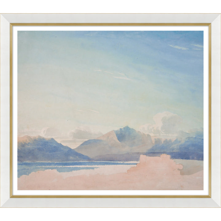 Dawn Landscape' Framed Graphic Art Print Joss & Main