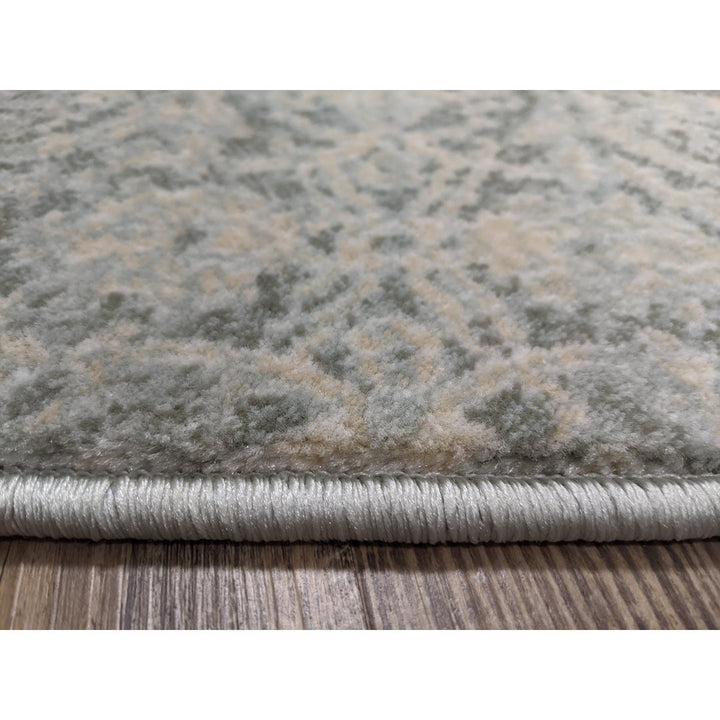 Benson Oriental Green Area Rug Threadbind Rug Size: Rectangle  7'10" x 10'6"
