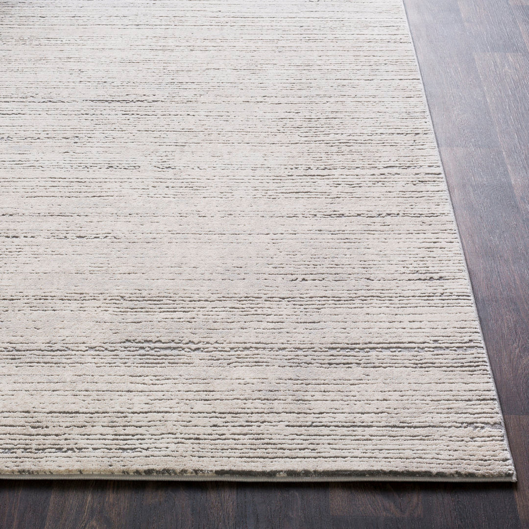 Bridgeton Gray Sleek Area Rug Greyleigh™ Rug Size: Square 7'10"