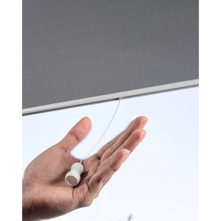 Shaunna Snap-N'-Glide Cordless Room Darkening Roll-up Shade Symple Stuff Color: Urban Gray Blind Size: 49"W x 72"L