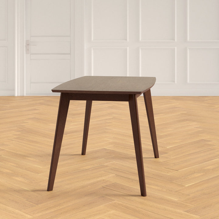 Bartlow 47.25" Rubberwood Solid Wood Dining Table Wade Logan®