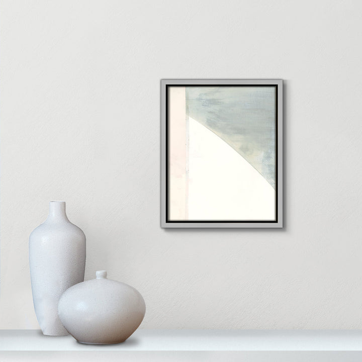 In Neutral I - Painting Print Joss & Main Size: 11.5" H x 9.5" W x 2" D Format: Silver Framed Canvas