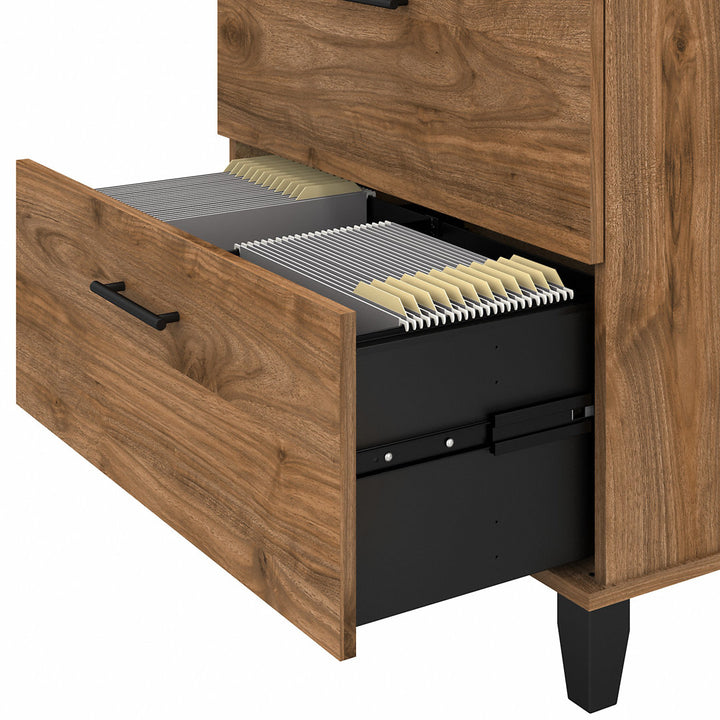Magomed 2-Drawer Lateral Filing Cabinet Gracie Oaks Color: Fresh Walnut
