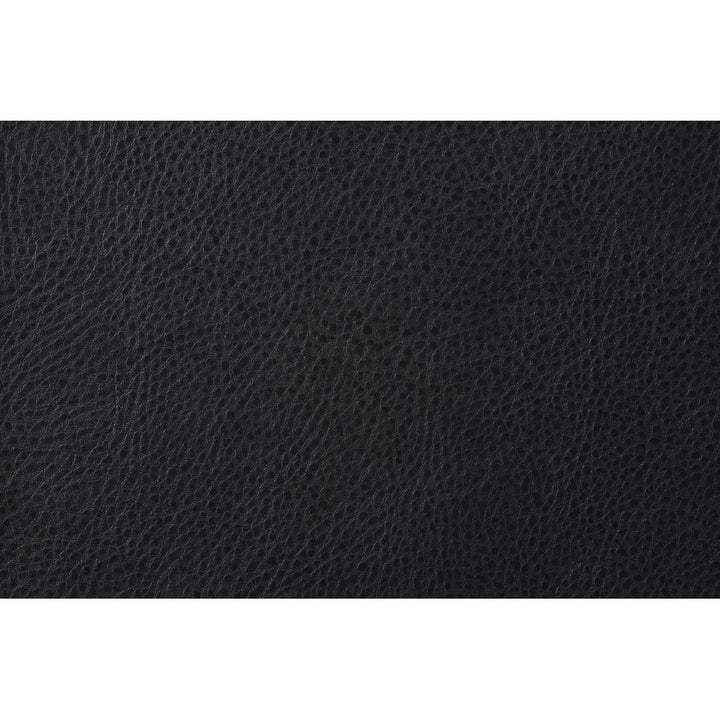 Coombs 85" Faux Leather Round Arm Sofa Lark Manor™ Upholstery Color: Black Faux Leather