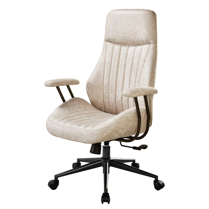 Executive Chair Inbox Zero Upholstery Color: White