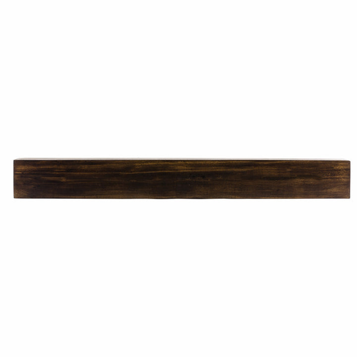 Modern Farmhouse Fireplace Shelf Mantel Dogberry Collections Shelf Length: 36", Depth: 6.25", Finish: Dark Chocolate
