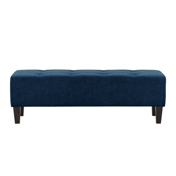 Brode Upholstered Bench House of Hampton® Upholstery: Navy Blue