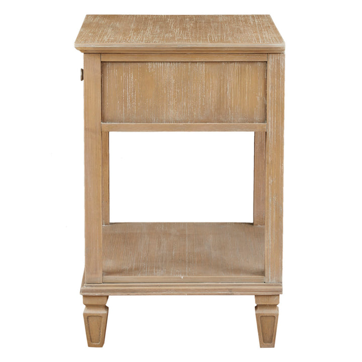 Victoria Bedside 1 Drawer Nightstand Canora Grey