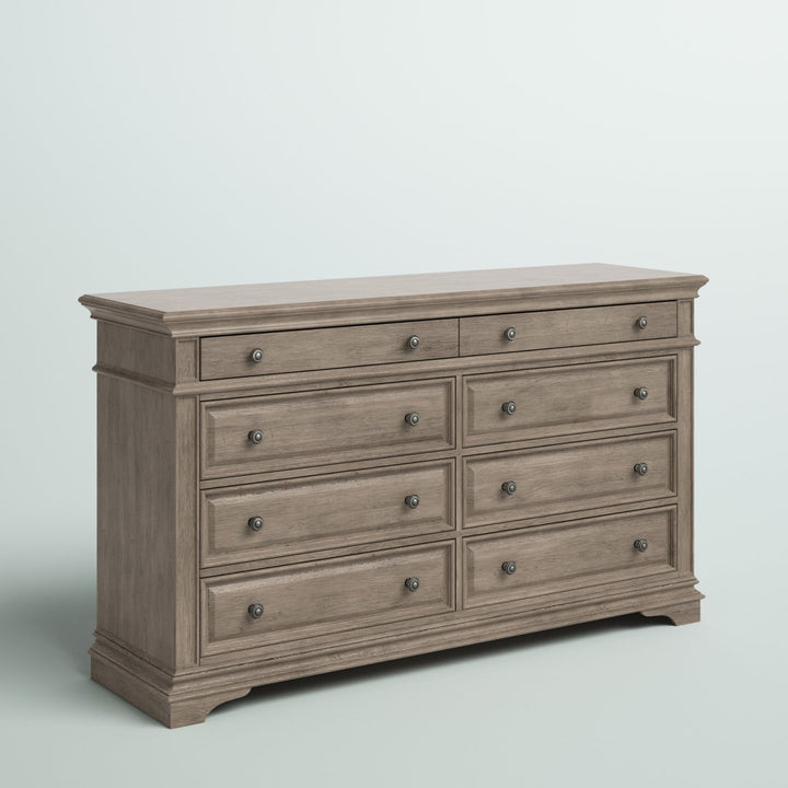 Boyer 8 Drawer 66'' W Double Dresser Laurel Foundry Modern Farmhouse® Color: Driftwood