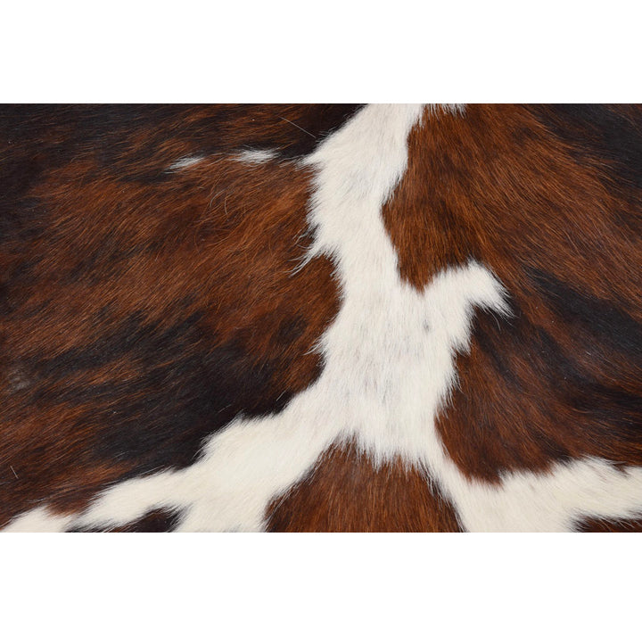 Oavia Real 6' x 7' Cowhide Brown/Black Area Rug Millwood Pines
