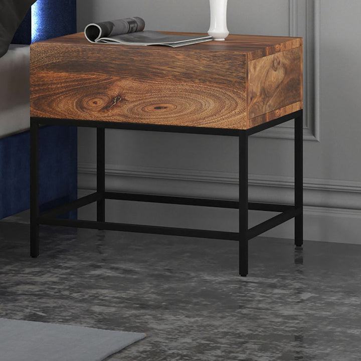 Prudenza 1 Drawer Nightstand Latitude Run®