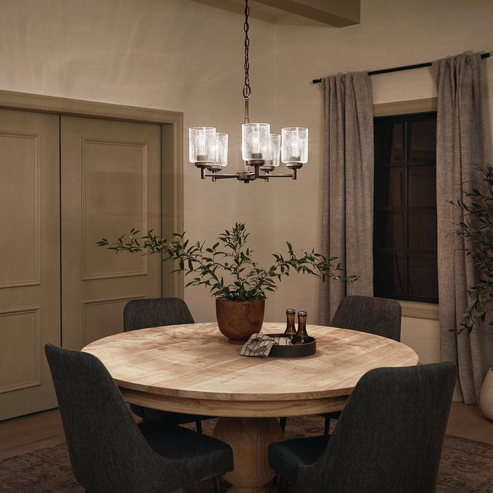 Winslow 5 - Light Shaded Traditional Chandelier Kichler Lighting Finish: Olde Bronze