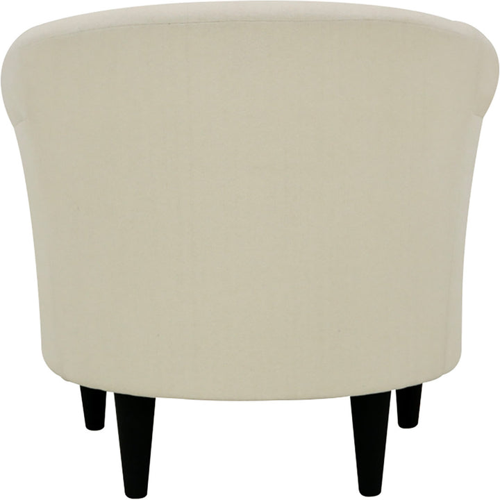 Adea Polyester Barrel Chair Lark Manor™ Fabric: Chloe Ice 100% Polyester