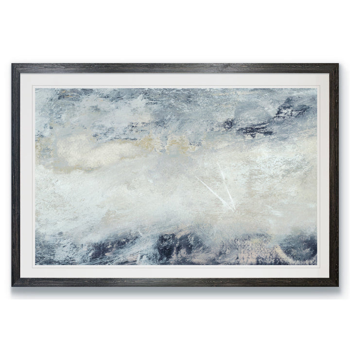 Hushed V' by Paul Cezanne - Picture Frame Painting Print Highland Dunes Size: 16" H x 22" W x 2" D Format: Framed Print Ebony