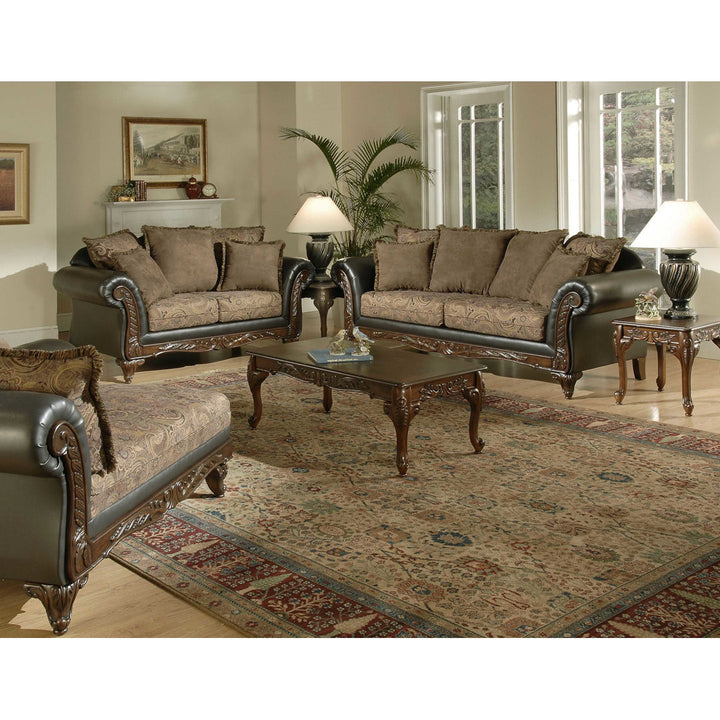 Rolled Arm Sofa with Reversible Cushions Lark Manor™