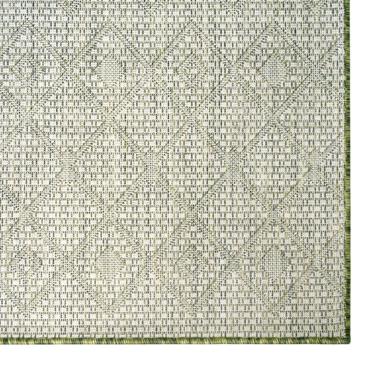 Adley Southwestern Green/Beige Indoor/Outdoor Area Rug Gracie Oaks Rug Size: Runner 2' x 8'