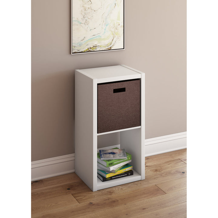 30" H x 15.87" W Cube Bookcase ClosetMaid Color: White