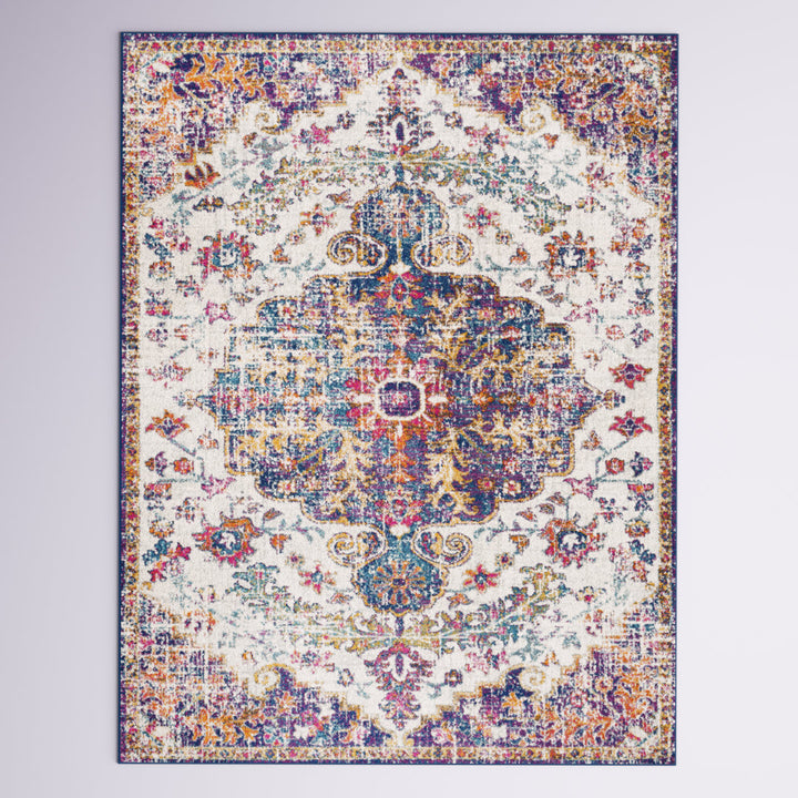 Hillsby Oriental Blue Area Rug Mistana™ Rug Size: Rectangle 9'3" x 12'6"