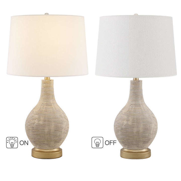 Platt Resin Table Lamp (Set of 2) Willa Arlo™ Interiors