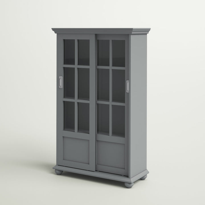 51" H x 31.75" W Standard Bookcase Andover Mills™ Color: Gray