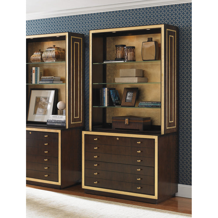 Bel Aire Beverly Palms File Chest Sligh
