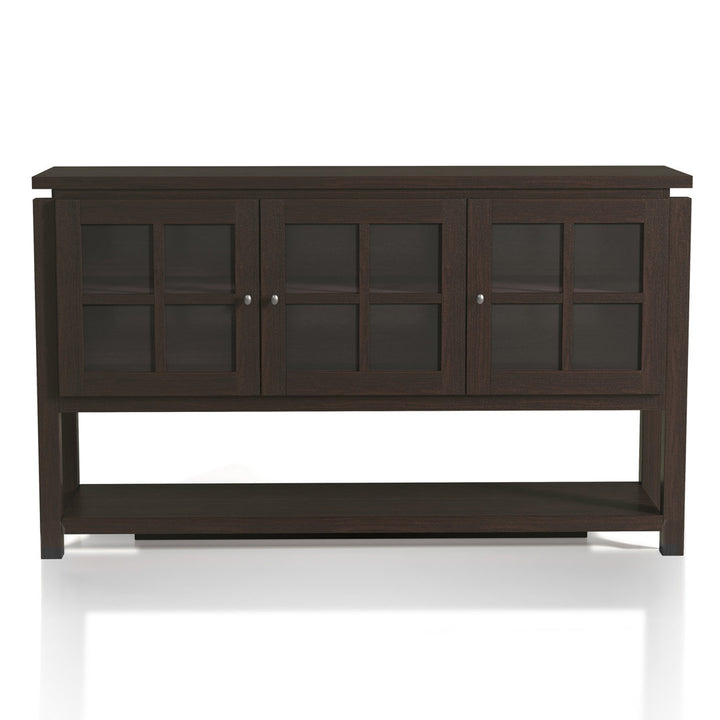 Tyndalls Park Turcotte 59" Wide Buffet Table Laurel Foundry Modern Farmhouse® Color: Dark Walnut