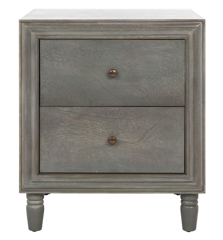 Sadie 2 Drawer Nightstand Breakwater Bay Color: Ash Gray
