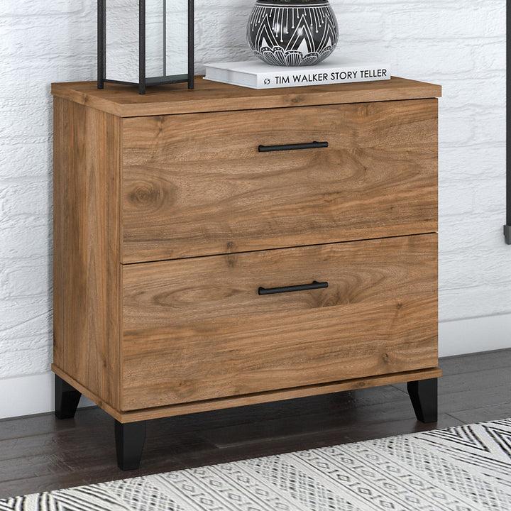 Magomed 2-Drawer Lateral Filing Cabinet Gracie Oaks Color: Fresh Walnut