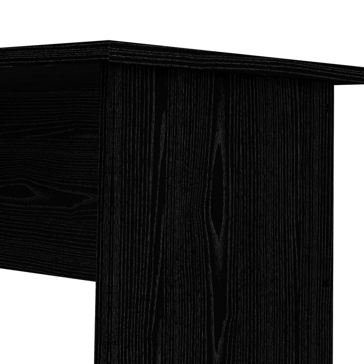 Rushayne Desk Orren Ellis Color: Black Woodgrain