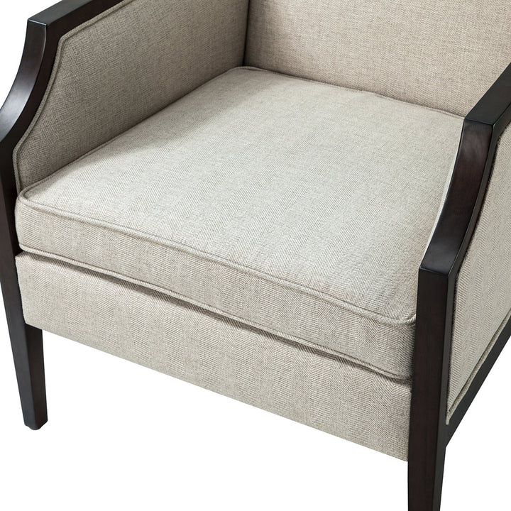 Akiyo 31" W Polyester Armchair Lark Manor™ Fabric: Linen 100% Polyester